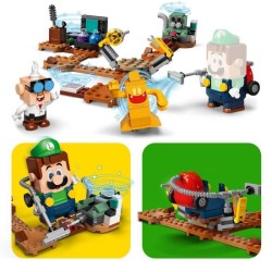 LEGO 71397 Super Mario Set d'Extension Labo et Ectoblast de Luigi's Mansion, Jeu de Construction pour Enfants +6 Ans