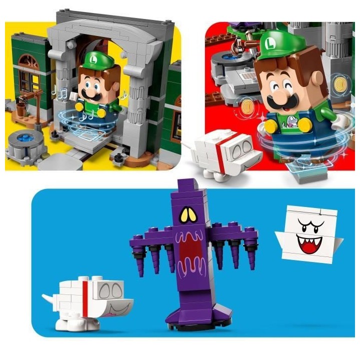 LEGO 71399 Super Mario Ensemble d'Extension L'entrée de Luigi's Mansi