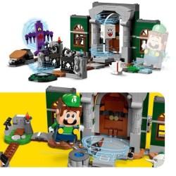 LEGO 71399 Super Mario Ensemble d'Extension L'entrée de Luigi's Mansion, Jeu de Construction avec Figurines