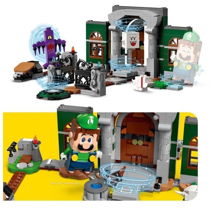 LEGO 71399 Super Mario Ensemble d'Extension L'entrée de Luigi's Mansi