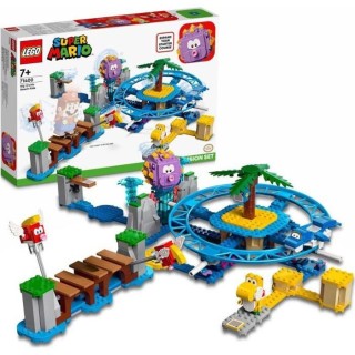 LEGO 71400 Super Mario Set d'Extension La Plage Du Maxi-Oursin, avec F