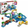 LEGO 71400 Super Mario Set d'Extension La Plage Du Maxi-Oursin, avec Figurines Yoshi, Dauphin, Jouet Enfants +7 Ans