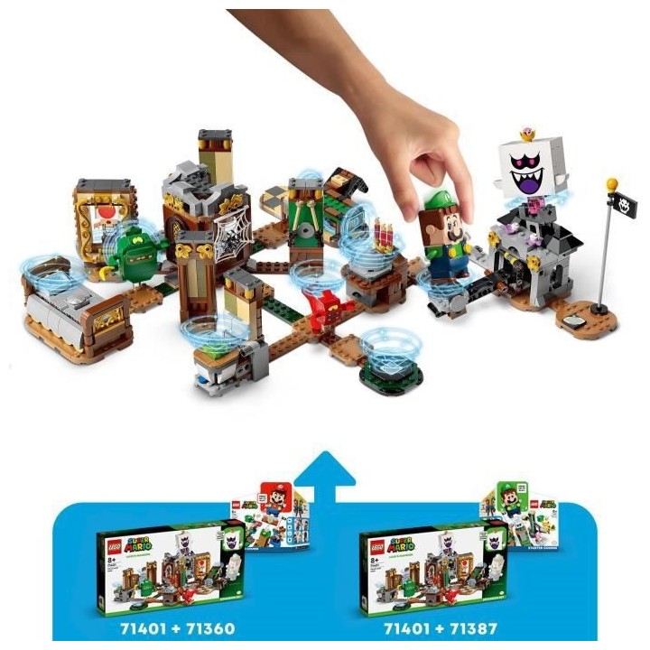 LEGO 71401 Super Mario Set d'Extension Le Cache-Cache Hanté de Luigi'
