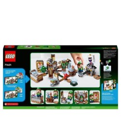 LEGO 71401 Super Mario Set d'Extension Le Cache-Cache Hanté de Luigi's Mansion, Jeu de Construction avec Figurines