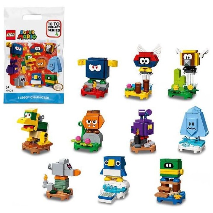 LEGO 71402 Super Mario Pack Surprise de Personnage - Série 4, Jouet a