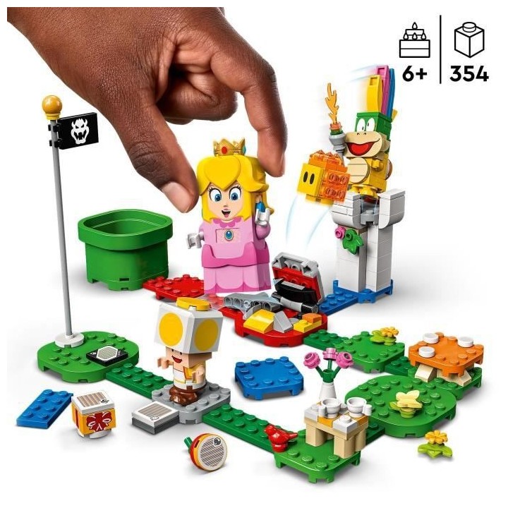 LEGO Super Mario 71403 Pack de Démarrage Les Aventures de Peach, Joue