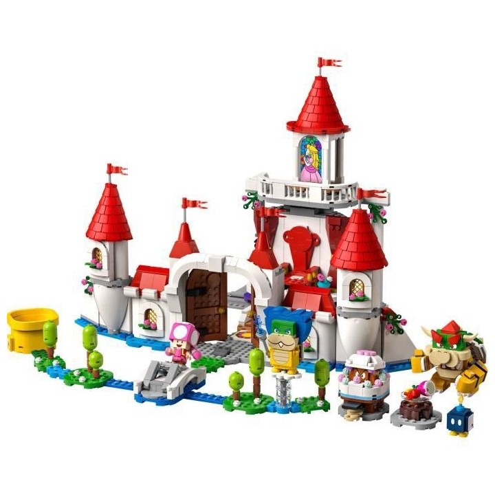 LEGO Super Mario 71408 Ensemble d'Extension Le Château de Peach, Joue