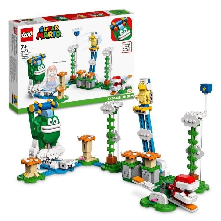 LEGO Super Mario 71409 Ensemble d'Extension Le Défi du Maxi-Spike sur