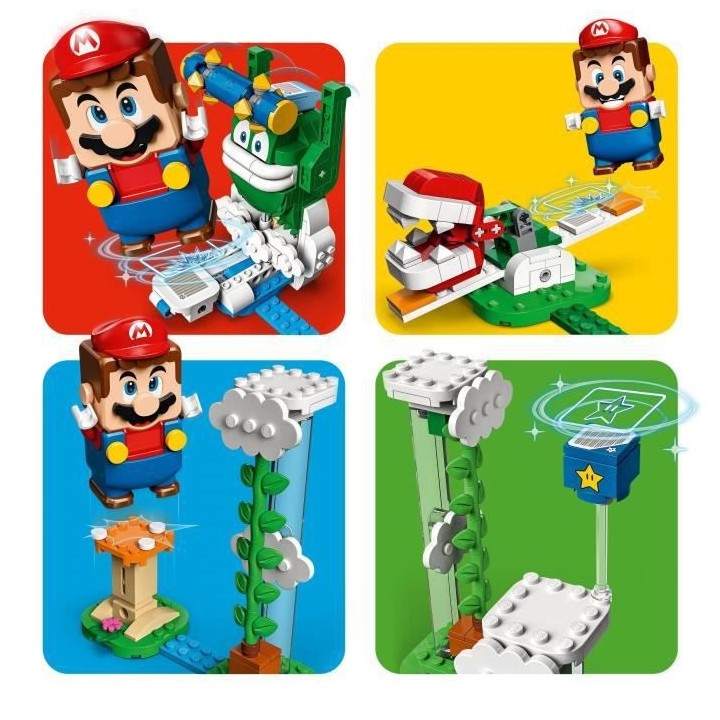 LEGO Super Mario 71409 Ensemble d'Extension Le Défi du Maxi-Spike sur