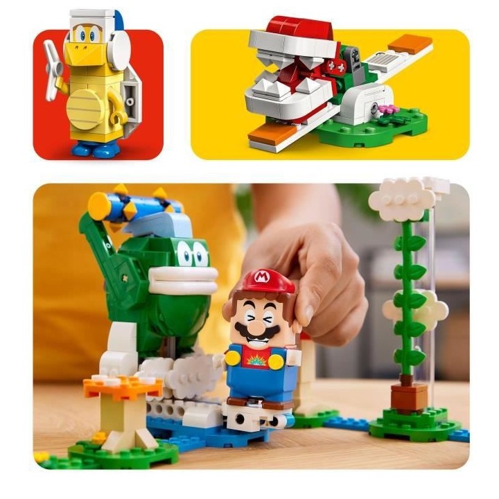 LEGO Super Mario 71409 Ensemble d'Extension Le Défi du Maxi-Spike sur