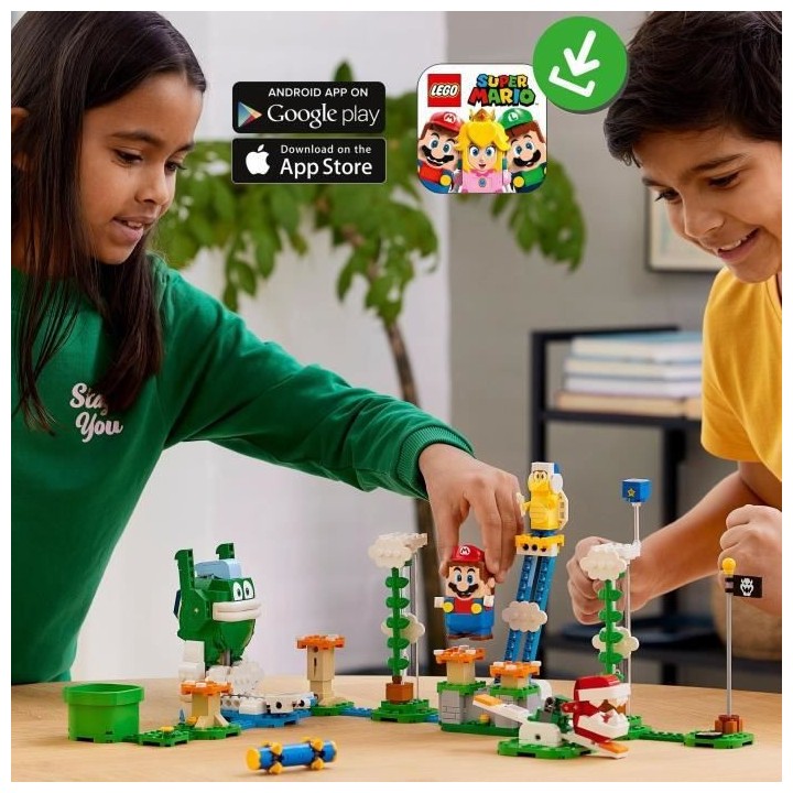 LEGO Super Mario 71409 Ensemble d'Extension Le Défi du Maxi-Spike sur