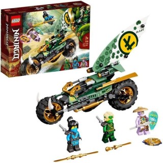LEGO NINJAGO 71745 La Moto de la Jungle de Lloyd, Jouet avec Véhicule