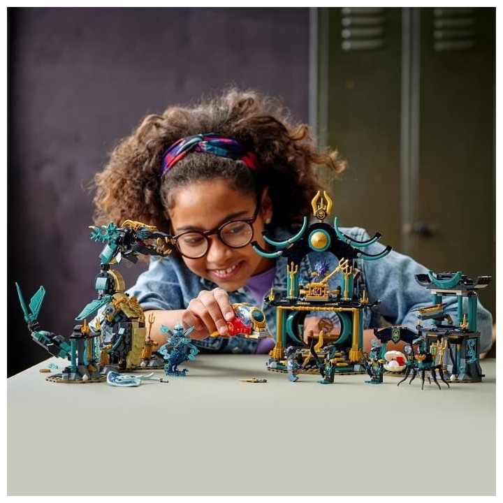 LEGO 71755 NINJAGO Le temple de la Mer sans fin avec Ninja Kai – Jou