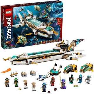 LEGO 71756 NINJAGO L'Hydro Bounty –Sous-marin avec Mini Figurines Ka