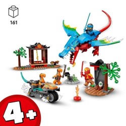 LEGO NINJAGO 71759 Le Temple du Dragon Ninja, Ensemble de Jouet et de Figurine avec Moto