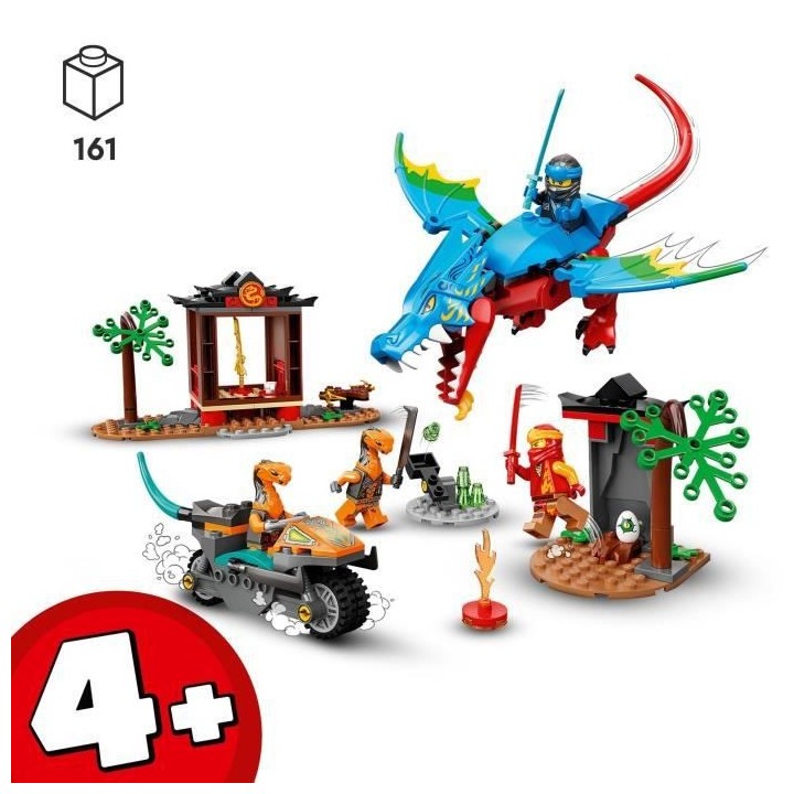 LEGO NINJAGO 71759 Le Temple du Dragon Ninja, Ensemble de Jouet et de