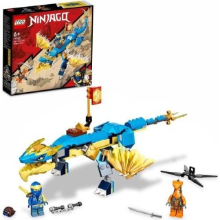 LEGO 71760 NINJAGO L'Évolution Dragon Du Tonnerre De Jay, Set avec Fi