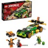 LEGO 71763 NINJAGO L'Évolution Voiture De Course de Lloyd, avec Figurines Quad et Serpents avec banniere a collectionner