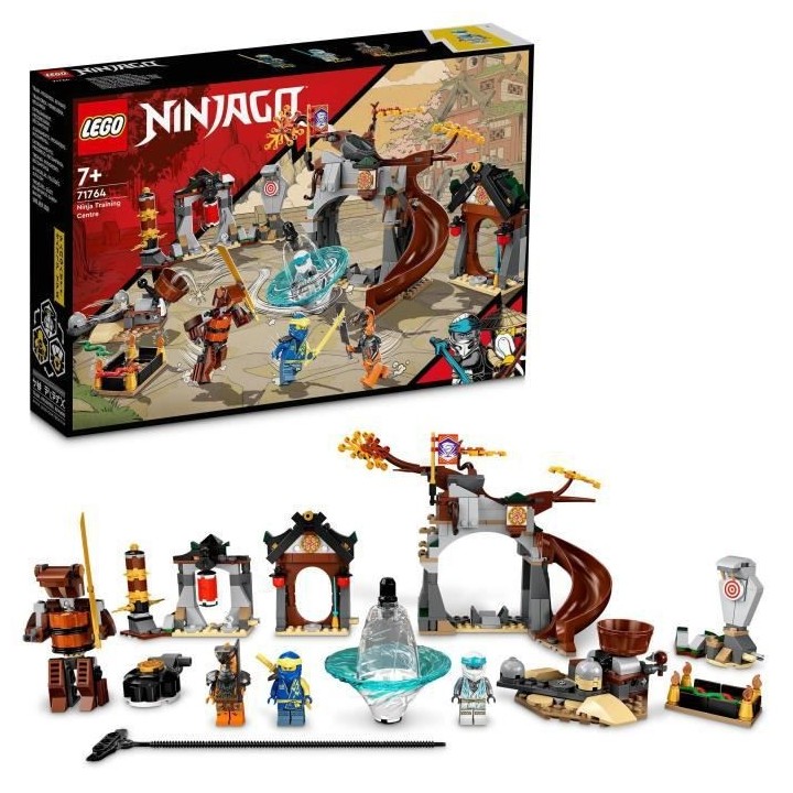 LEGO 71764 Ninjago Le Centre D'Entraînement Ninja, Toupie Jouet Pour