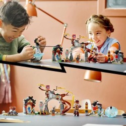 LEGO 71764 Ninjago Le Centre D'Entraînement Ninja, Toupie Jouet Pour les Enfants Avec les Minifigures Zane & Jay