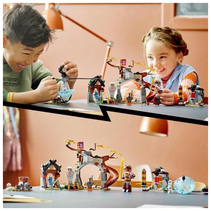 LEGO 71764 Ninjago Le Centre D'Entraînement Ninja, Toupie Jouet Pour