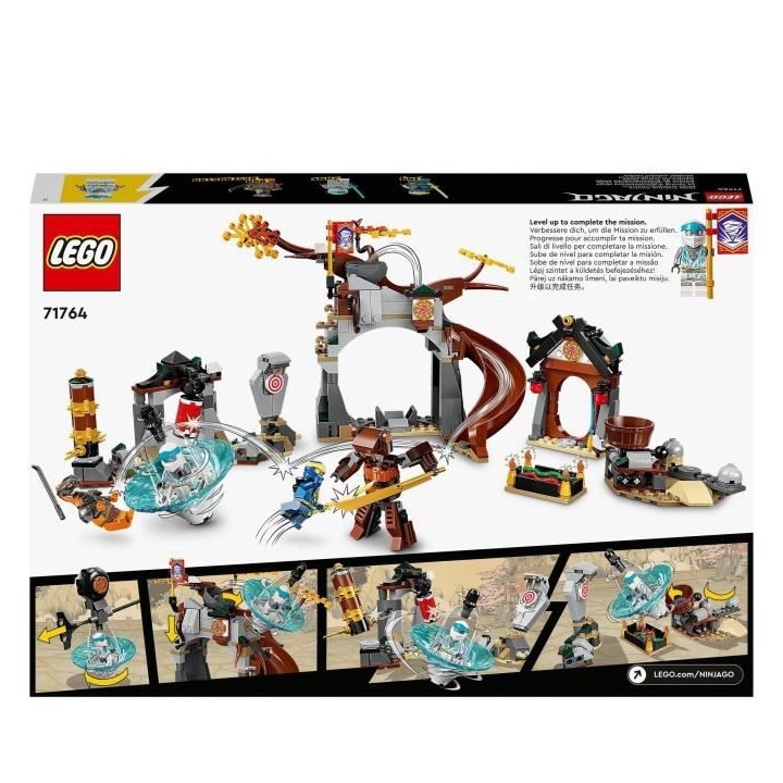 LEGO 71764 Ninjago Le Centre D'Entraînement Ninja, Toupie Jouet Pour