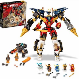 LEGO 71765 NINJAGO Le Robot Ultra Combo Ninja 4 en 1, Voiture, Jet, Ta