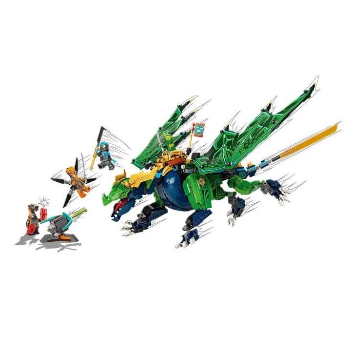 LEGO NINJAGO 71766 Le Dragon Légendaire de Lloyd, Jouet et Figurines