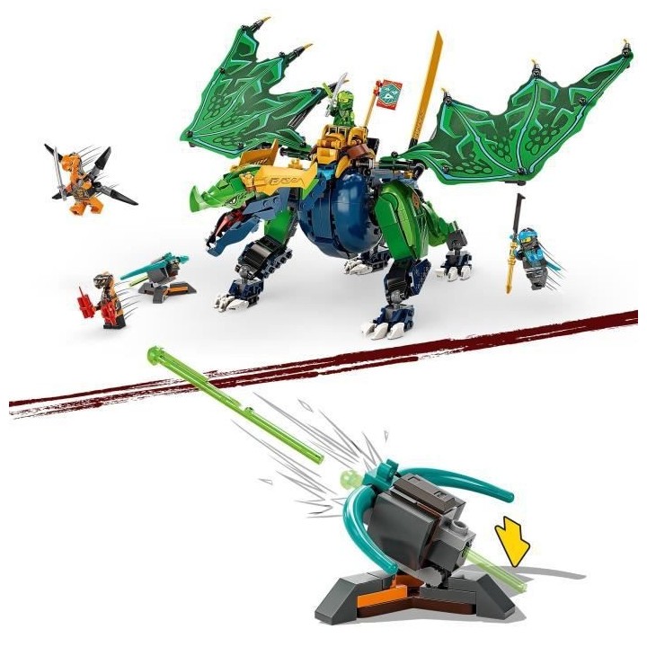 LEGO NINJAGO 71766 Le Dragon Légendaire de Lloyd, Jouet et Figurines