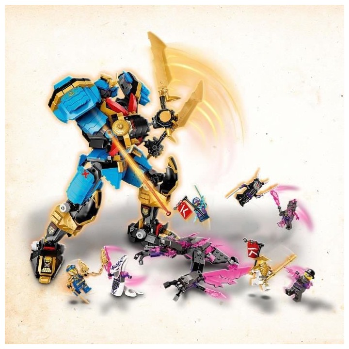 LEGO NINJAGO 71775 Le Robot Samourai X de Nya, Jouet et Figurines de M
