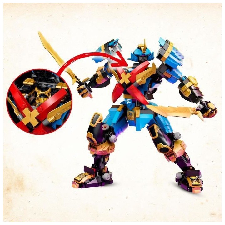 LEGO NINJAGO 71775 Le Robot Samourai X de Nya, Jouet et Figurines de M
