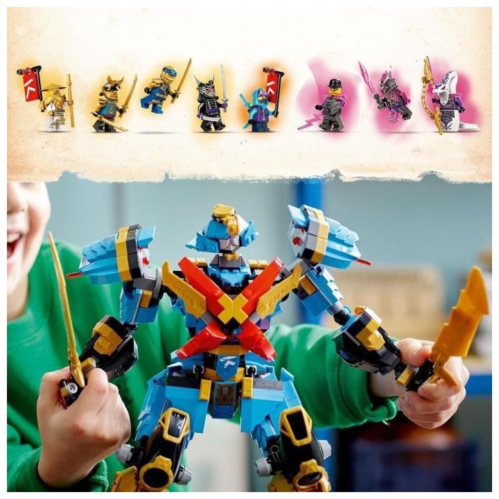LEGO NINJAGO 71775 Le Robot Samourai X de Nya, Jouet et Figurines de M