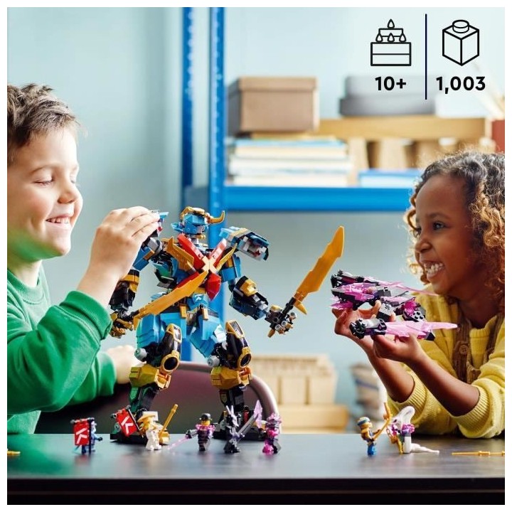 LEGO NINJAGO 71775 Le Robot Samourai X de Nya, Jouet et Figurines de M