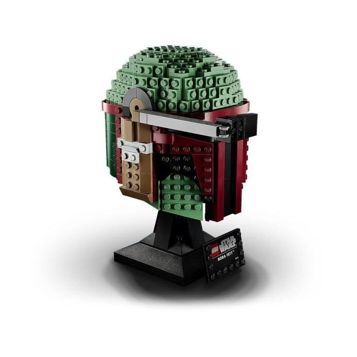 LEGO Star Wars 75277 Le Casque de Boba Fett, Série Le Mandalorien, Ma