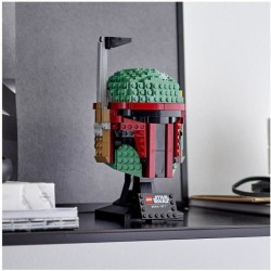 LEGO Star Wars 75277 Le Casque de Boba Fett, Série Le Mandalorien, Masque Star Wars, Figurine Boba Fett, Construction Adulte