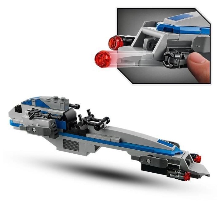 LEGO Star Wars 75280 Les Clone Troopers de la 501eme Légion, Jouet En