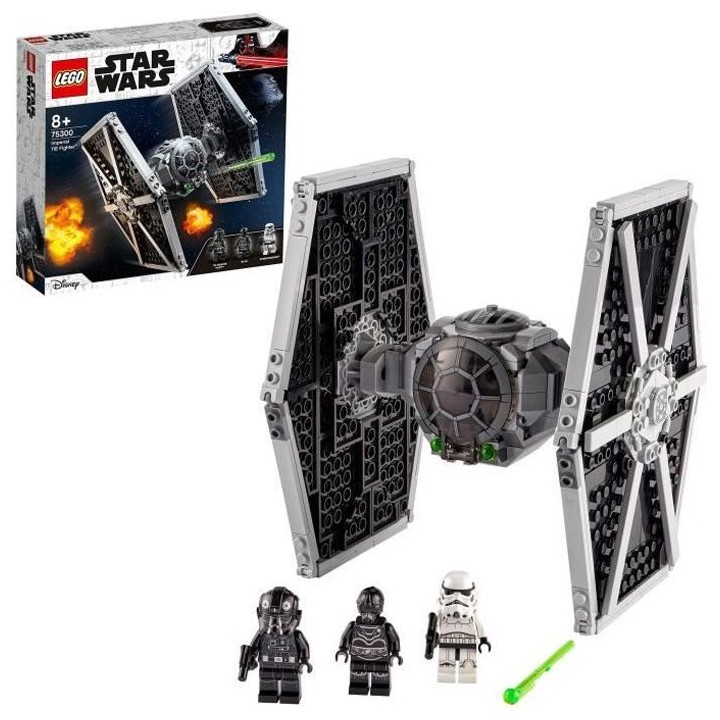 LEGO Star Wars 75300 TIE Fighter Impérial, Jouet, Vaisseau Spatial, M