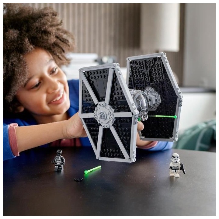 LEGO Star Wars 75300 TIE Fighter Impérial, Jouet, Vaisseau Spatial, M