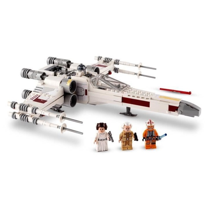 LEGO Star Wars 75301 Le X-Wing Fighter de Luke Skywalker, Jouet Vaisse