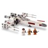 LEGO Star Wars 75301 Le X-Wing Fighter de Luke Skywalker, Jouet Vaisseau Spatial, Figurine Star Wars, Princesse Leia, R2-D2