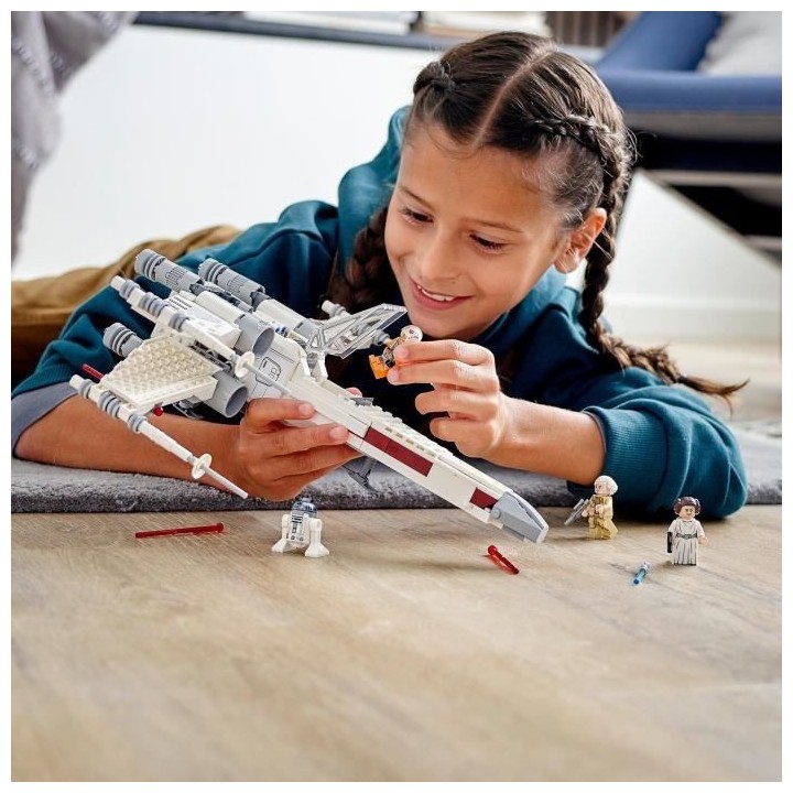 LEGO Star Wars 75301 Le X-Wing Fighter de Luke Skywalker, Jouet Vaisse
