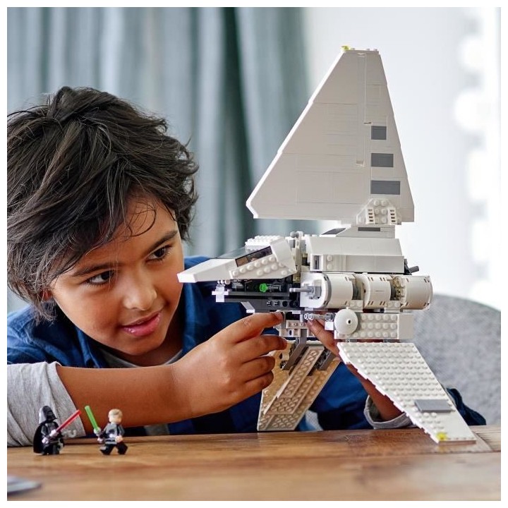 LEGO Star Wars 75302 La Navette Impériale, Jouet, Minifigurines Luke