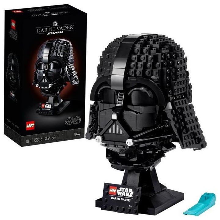 LEGO Star Wars 75304 Le Casque de Dark Vador, Kit de Maquette, Masque,