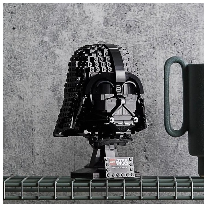 LEGO Star Wars 75304 Le Casque de Dark Vador, Kit de Maquette, Masque,