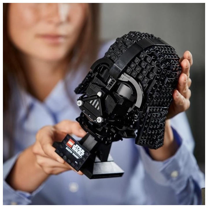 LEGO Star Wars 75304 Le Casque de Dark Vador, Kit de Maquette, Masque,