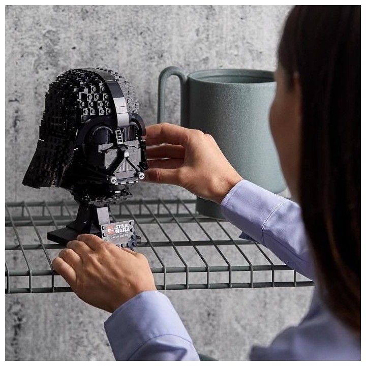 LEGO Star Wars 75304 Le Casque de Dark Vador, Kit de Maquette, Masque,