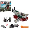 LEGO 75312 Star Wars Le Vaisseau de Boba Fett, Set avec 2 Figurines, Jouet pour Enfants de 9 ans et plus