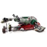 LEGO 75312 Star Wars Le Vaisseau de Boba Fett, Set avec 2 Figurines, Jouet pour Enfants de 9 ans et plus