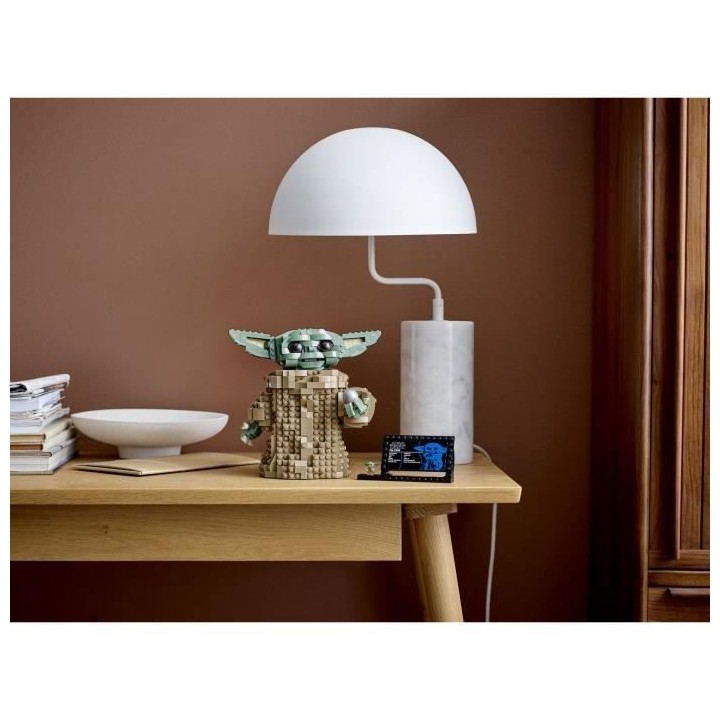 LEGO Star Wars 75318 L'Enfant, Jouet, Figurine Bébé Yoda, Décoratio