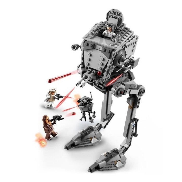 LEGO Star Wars 75322 AT-ST de Hoth, Jouet avec Figurines de Personnage